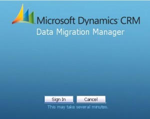 Dynamics Data Migration Manager