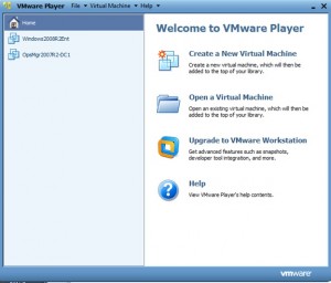 VMware player