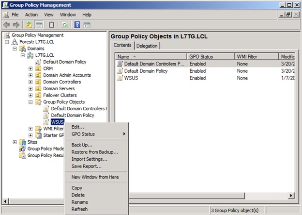 Default Group Policy Restore Tool