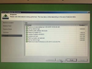 Veeam Endpoint Backup