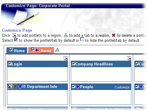 Portal customization
